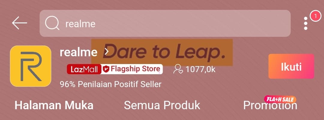 Daftar Toko Hp Terpercaya di Lazada