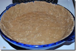 Crust, prior to baking