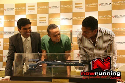 Rahul Bose and Mahesh Bhupati meet @ Charity Auction Press