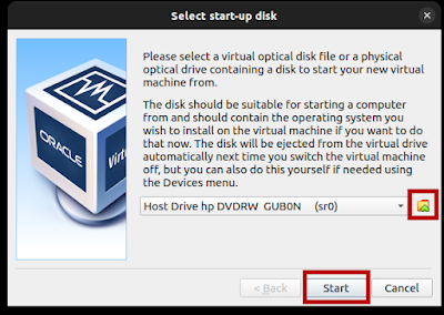 Optical Disk File का बटन