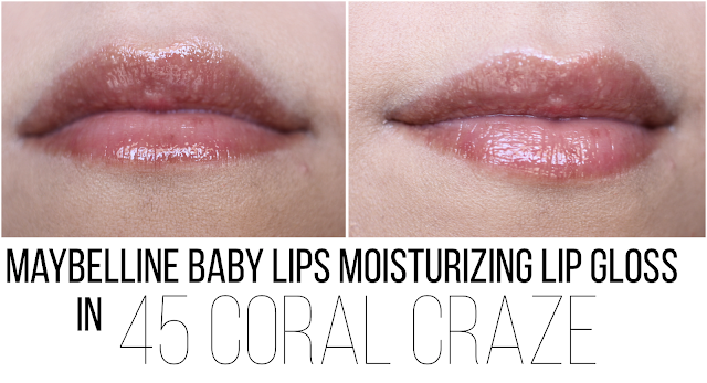 Maybelline Baby Lips Moisturizing Lip Gloss in Coral Craze