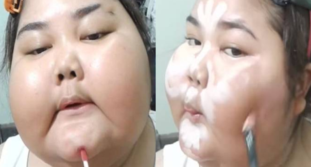 Begitu Diposting, Video Make-up Cewek Tembem Ini Langsung Ditonton Ratusan Ribu Orang! Hasil Akhir Make-upnya Benar-benar Bikin Cengo!!