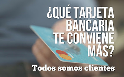 ¿Qué tarjeta bancaria te conviene más?