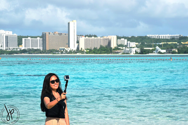 hotels, beach, woman taking photo