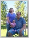 John, Angie and little Megan