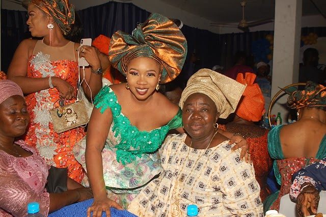 Faces Of Celebrity @ WUMI TORIOLA's Baby Dedication In LAGOS