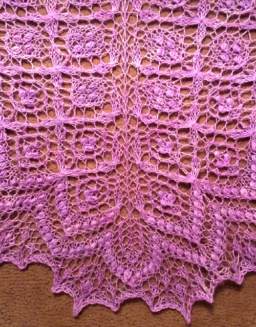  Birds Nest Shawl - Free Pattern 