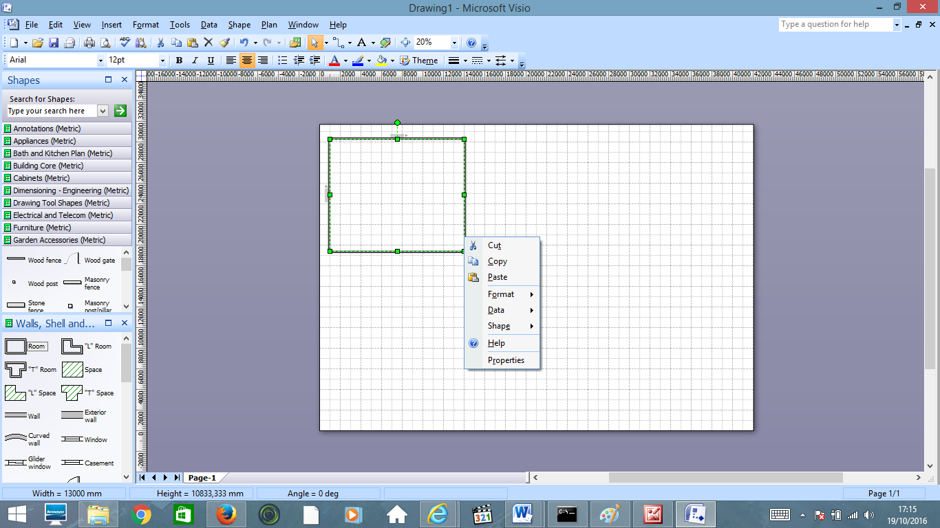 Membuat Denah Rumah Dengan MS Visio 2007 Part 3 Belajar Microsoft