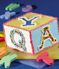 alphabet cakes images