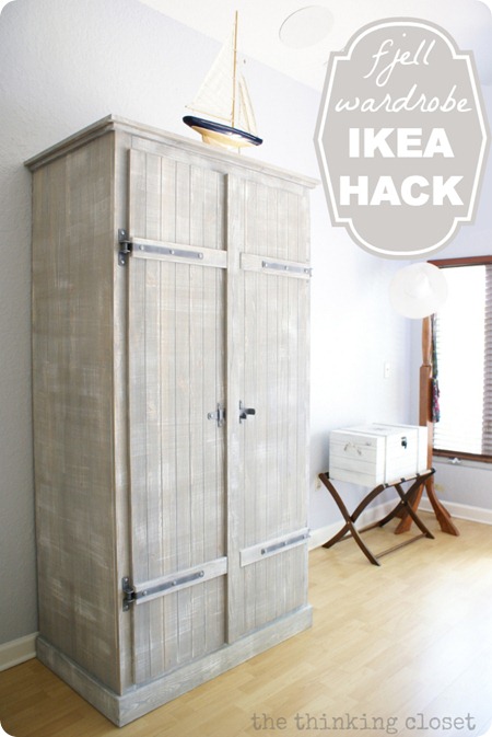 ikea wardrobe hack               