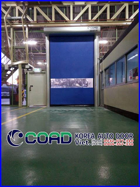 Cửa cuốn nhanh, cửa cuốn tốc độ cao, cửa đóng mở nhanh, high speed door, COAD