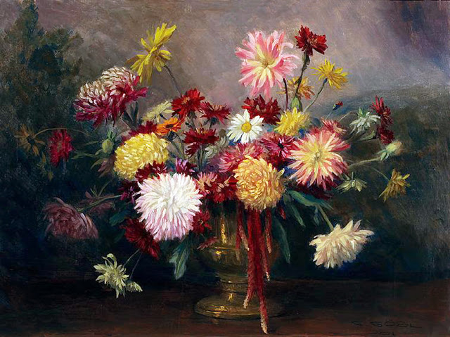 Floral Still Life Painter - Camilla Göbl-Wahl