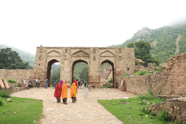 Entrance gate of Bhangarh Fort