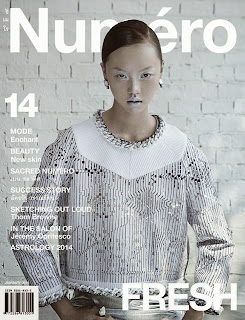 Magazine Cover : Baiboon Arunpreechachai Magazine Photoshoot Pics on Numéro Magazine Thailand 