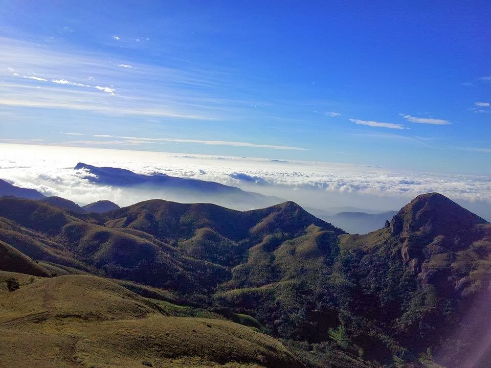 The Meesapulimala Trek From Munnar , Trekking to Meesapulimala, Munnar, Trek Meesapulimala: Full-Day Hiking Tour from Munnar,  Meesapulimala Peak Trek - Munnar, Kerala, This is 'Meeasapulimala', the second highest peak in Kerala after "Anamudi'. And 'Anamudi' is the highest peak in India south of the Himalayas. 'Dodabetta' near OOty is the second highest peak south of the Himalayas, Anamudi 2695m,Meesapulimala 2640m,Doddabetta 2637m,Kodaikanal 2133m,Chembra Peak 2100m