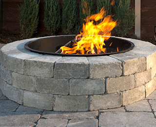 backyard diy fireplace, Jones Rental Inc 