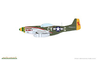 Eduard 1/48 MIGHTY EIGHTH: 66th Fighter Wing (P-51 Mustang) (11174) Colour Guide & Paint Conversion Chart