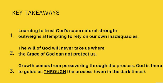 How do I trust God through the process?