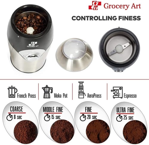 Grocery Art Coffee Grinder Electric