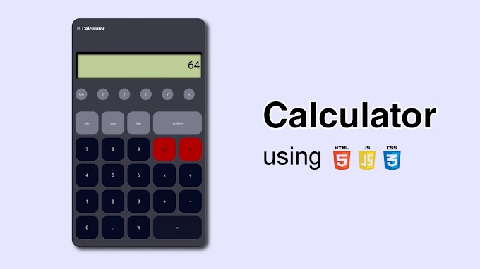 Build a calculator using JavaScript with free source code in  2023