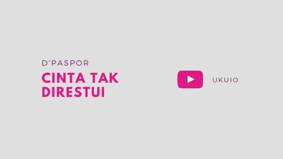 Chord Ukulele Cinta Tak Direstui - D'Paspor - Ukuio