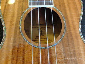 PSI-S-LEO II Tenor ukulele sound hole