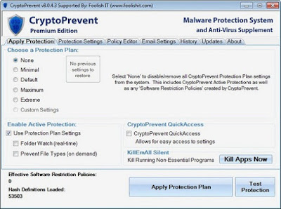 CryptoPrevent v8.0.4.3 Premium Edition + Crack