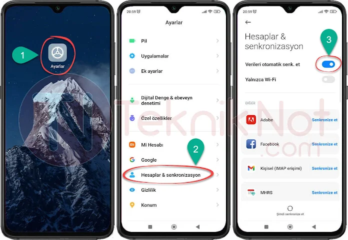 Android Gmail Senkronizasyon Ayarları Nasıl Yapılır?