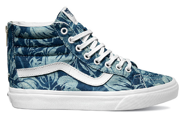 SK8-Hi Indigo Tropical Vans R$ 399,99 preço