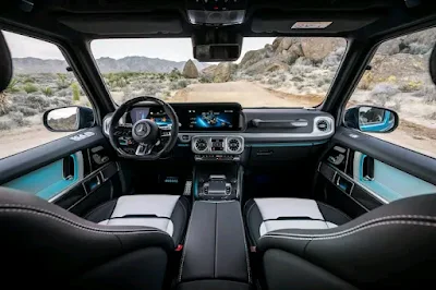 Mercedes Benz AMG G63 Intirior cabin