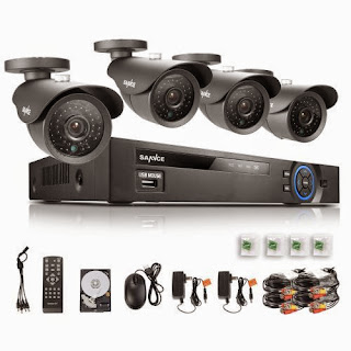 SANNCE 8CH Full 960H Video DVR CCTV Home Surveillance System