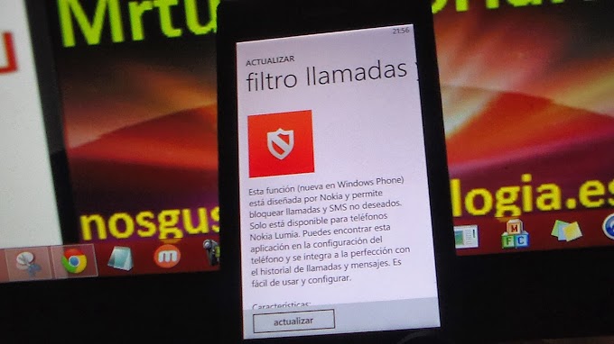  Nokia call+SMS filter ( Llamada + SMS Filter ) actualizado  para Windows Phone 