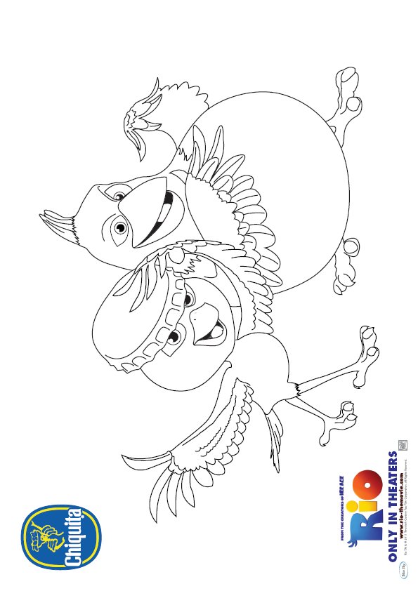 Barney Coloring Page