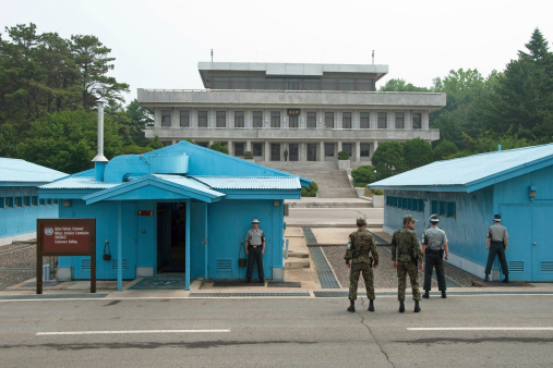 Demilitarized Zone of North Korea and South Korea