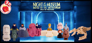 Night at the Museum 2 Happy Meal Toys from McDonalds 2009