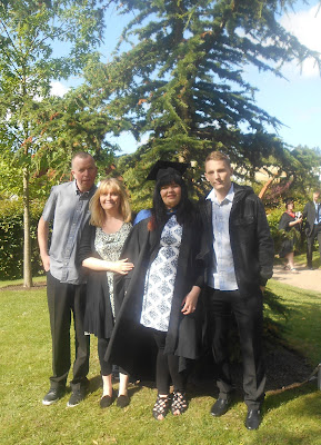 Graduation at Staffordshire University - Completing DTLLS 