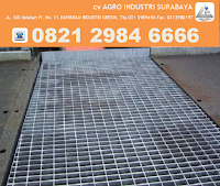 Jual GRATING LANTAI BESI DAN BAJA Harga Murah Gresik oleh CV. Agro Industri Surabaya