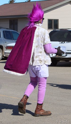 St Urhos day nytes in underwear and capes