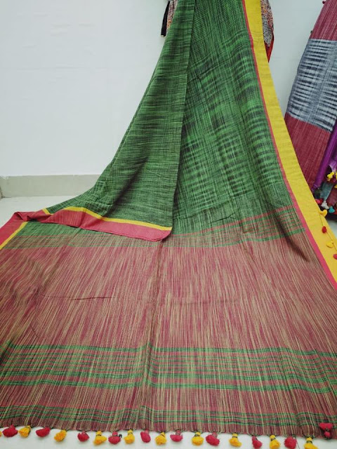  Khadi Cotton Sarees 