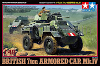 Tamiya 1/48 BRITISH 7ton ARMORED CAR Mk.IV (32587) English Color Guide & Paint Conversion Chart　