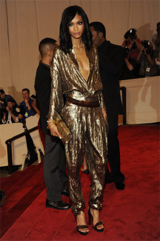 chanel iman boyfriend 2011. Chanel Iman wore a metalic