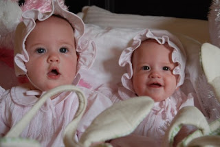 Identical twins Cordy and Addie