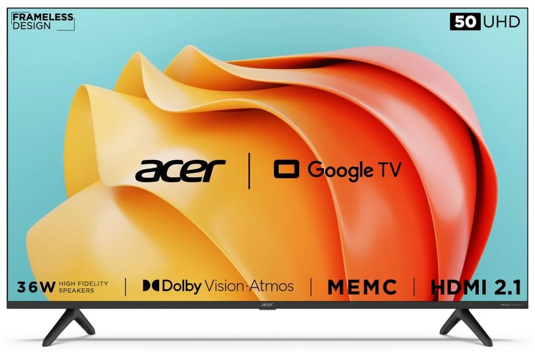 Discover the Best 55-Inch TVs Under 40,000 on Amazon and Flipkart BBD Sale (October 2023): Acer, Hisense, VU, Mi
