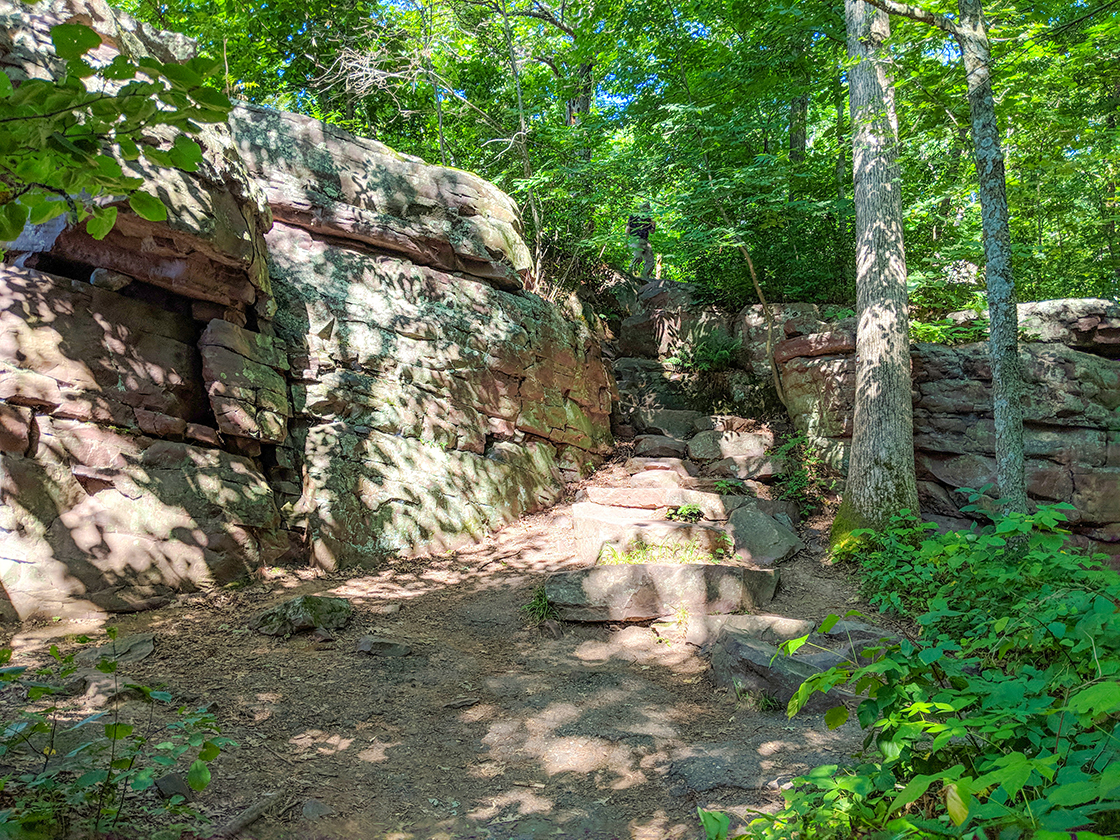 CCC Trail at Devil's Lake State Park