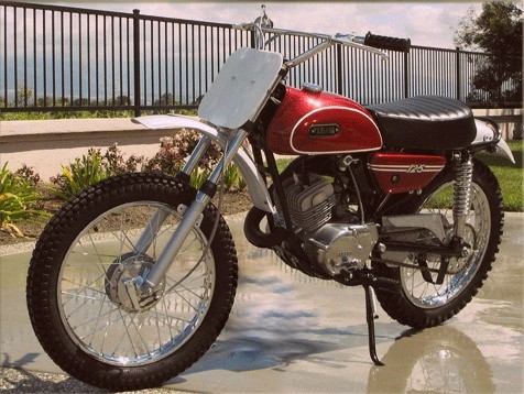 1971 Yamaha AT1-MX Red