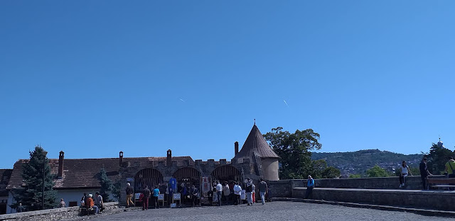 Outside of Corvin Castle