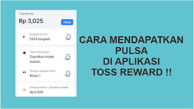 aplikasi Toss penghasil pulsa