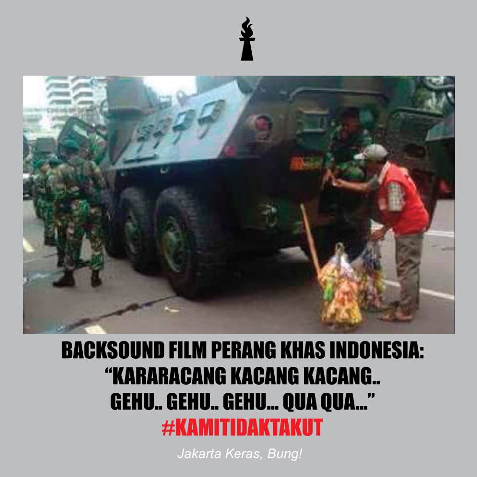 KAMITIDAK TAKUT DAN KUMPULAN MEME LUCU BOM SARINAH Go Binjai