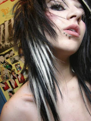 1. Best Long Emo Hairstyle Picture 2010