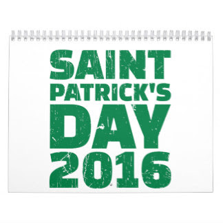 St Patricks day 2016 Calendar